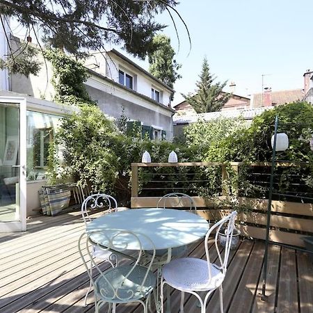 Charmante Maison Au Coeur De Suresnes Villa Exterior photo